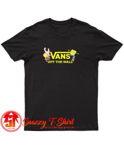 Vans Spongebob Squarepants Collaboration Yellow T Shirt