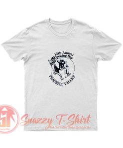 Vintage 1987 Peaceful Valley Bluegrass Festival Opening Day T Shirt