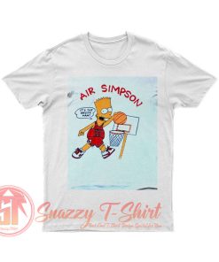 Vintage 90s Bootleg Bart Air Simpson T Shirt