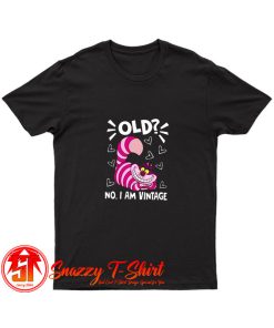 Vintage Cheshire Cat Wonderland Halloween T Shirt