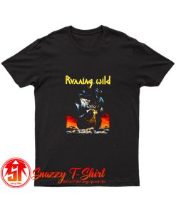 Vintage Running Wild Under Jolly Roger T Shirt