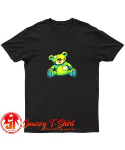 Vintage Torn Colorful Teddy Bear T Shirt