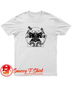 Vitruvian Dwarf White T Shirt