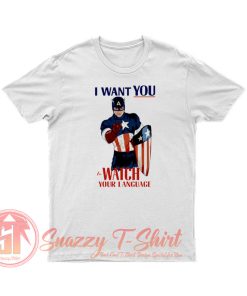 Watch your language T Shirt