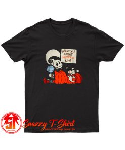 Welcome Great Pumpkin King Snoopy T Shirt