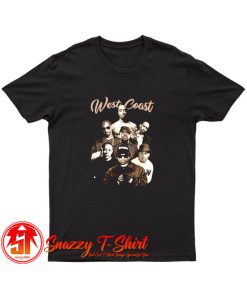 West Coast Hip Hop Legends 2Pac Compton Rappers T Shirt