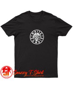 White Zombi CLassic Logo Vintage T Shirt