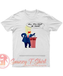Will you shut up man Trump Biden T Shirt