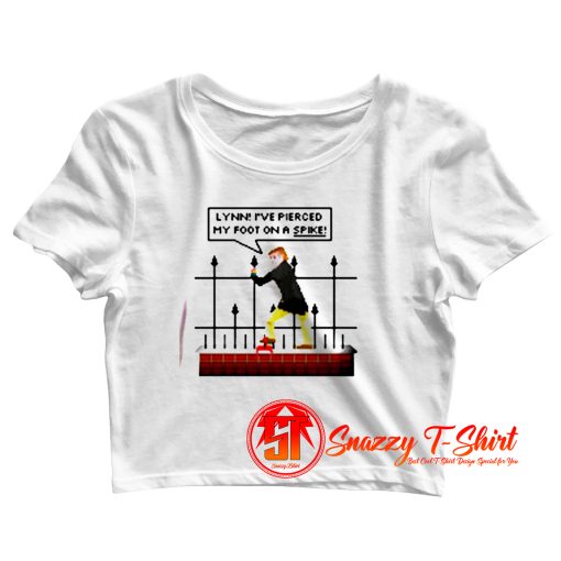 Alan Partridege Crop Top Shirt
