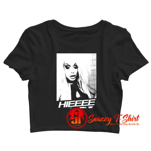 Alaska Thunderfuck LGBT Hieeee Crop Top Shirt