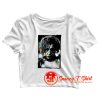 Albert Einstein Dreadlock Rasta Crop Top Shirt
