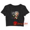 Albert Einstein Physicist Coffee Equation Crop Top Shirt