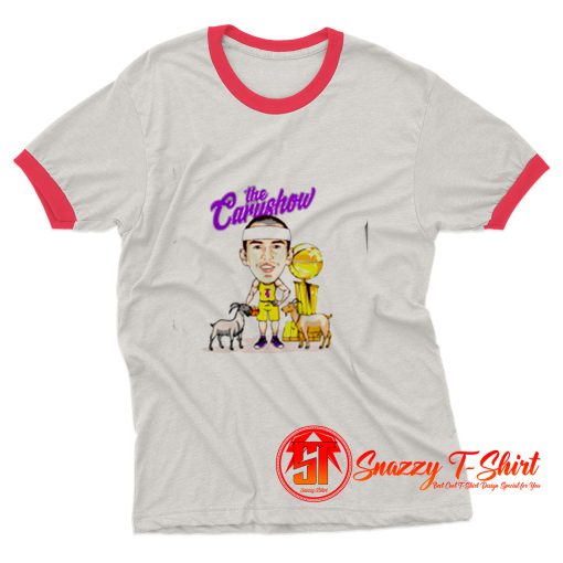Alex Carushow The Carushow GOAT Ringer Tee