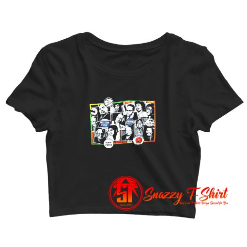 Ali King Jr Malcom X Black History Crop Top Shirt