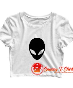 Alien Head Crop Top Shirt