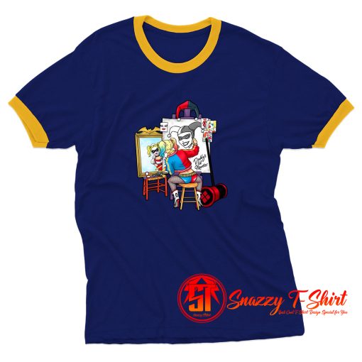 Art Quinn On Canvas Ringer Tee