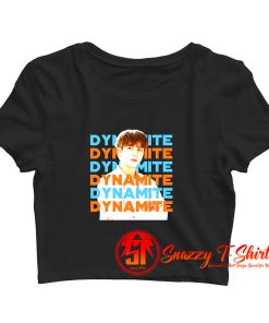 BTS Dynamite Jin Retro Crop Top Shirt