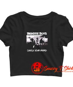 Beastie Boys Check Your Head Back Crop Top Shirt