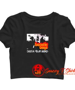 Beastie Boys Check Your Head Hip Hop Group Crop Top Shirt