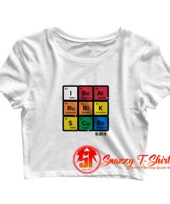 Beat Rubiks Cube Crop Top Shirt