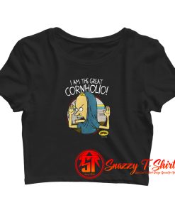 Beavis and Butt head quote Crop Top Shirt