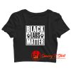 Black Labs Matter Crop Top Shirt
