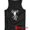 Black Metal Groot Guardians of the Galaxy Tank Top