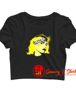 Blondie Face Crop Top Shirt