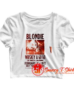 Blondie Whiskey Go Go Crop Top Shirt
