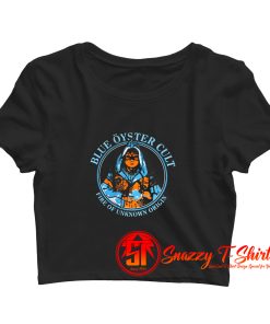Blue Oyster Cult BOC Fire Of Unknown Crop Top Shirt