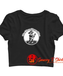 Blues Music Crop Top Shirt