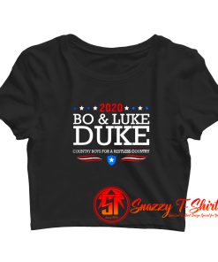 Bo and Luke Duke Crop Top Shirt