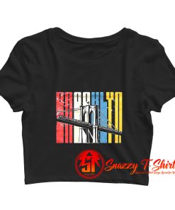 Brooklyn Bridge Crop Top Shirt