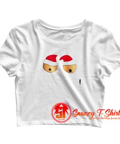 Brown Boobs Christmas Crop Top Shirt