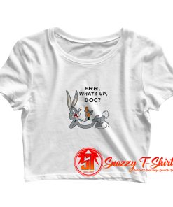 Bugs Bunny Ehh Whats Up Doc Unisex On Sale Crop Top Shirt
