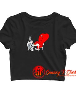 Bugs Bunny and Gossamer 2 Crop Top Shirt