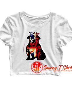 Buldog British Union Crop Top Shirt