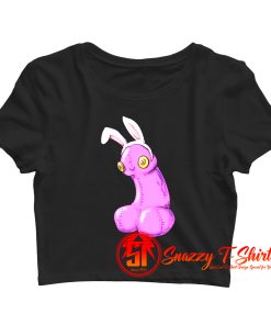 Bunny Boner Crop Top Shirt