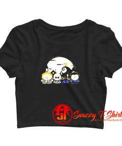 Burton Park Tim Burton movie The Nightmare Before Christmas Crop Top Shirt