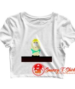 Butters showing pride for men Crop Top Shirt