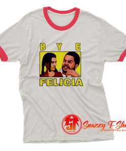 Bye Felicia Friday Ice Cube Ringer Tee