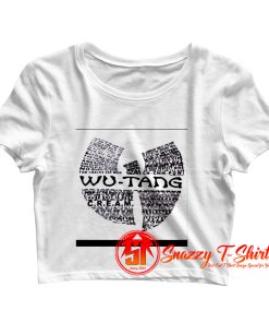 C.R.E.A.M. Wu Tang Clan Crop Top Shirt