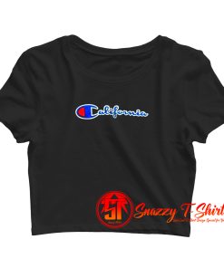 California Champion Parody Crop Top Shirt