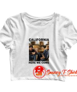 California Here We Come Crop Top Shirt