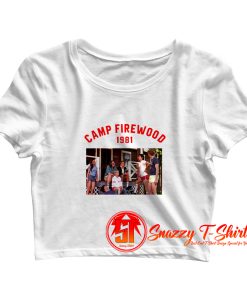 Camp Firewood 1981 Crop Top Shirt