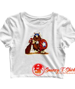 Captain Crop Top Shirt