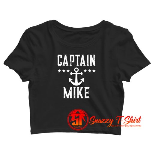 Captain Mike Crop Top Shirt