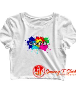 Cardi B for name and your fans Crop Top Shirt