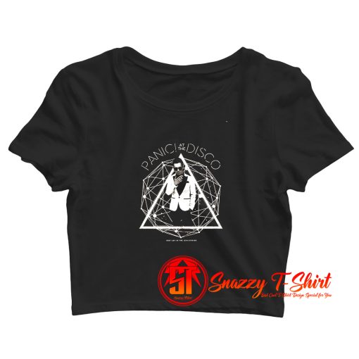 Casual Affair Galaxy Galaxy Panic At The Disco Crop Top Shirt