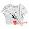 Cat Aiming Go Crop Top Shirt